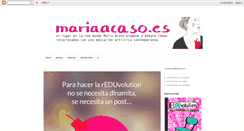 Desktop Screenshot of mariaacaso.blogspot.com