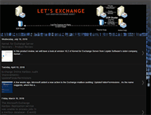 Tablet Screenshot of letsexchange.blogspot.com