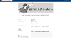 Desktop Screenshot of mrmattenlow.blogspot.com