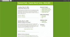 Desktop Screenshot of keyword-tools.blogspot.com