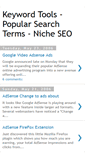 Mobile Screenshot of keyword-tools.blogspot.com