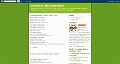 Desktop Screenshot of catwomanradio.blogspot.com