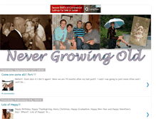 Tablet Screenshot of nevergrowingold.blogspot.com