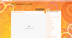 Desktop Screenshot of mrshopwoodsclass.blogspot.com