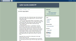 Desktop Screenshot of cyber-suczka-webd6239.blogspot.com