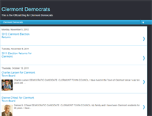 Tablet Screenshot of clermontdemocrats.blogspot.com