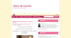 Desktop Screenshot of docinhodecanela.blogspot.com