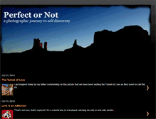 Tablet Screenshot of perfectornot.blogspot.com