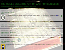 Tablet Screenshot of bibleofmoney.blogspot.com