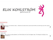 Tablet Screenshot of elinkohlstrom.blogspot.com