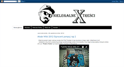 Desktop Screenshot of nielegalne-tresci.blogspot.com