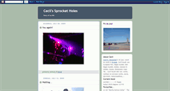 Desktop Screenshot of cecilbdemented.blogspot.com