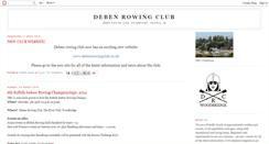 Desktop Screenshot of debenrowingclub.blogspot.com