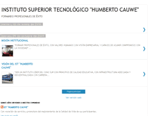 Tablet Screenshot of humbertocauwe-visionmision.blogspot.com