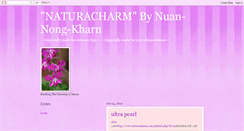 Desktop Screenshot of naturacharm.blogspot.com