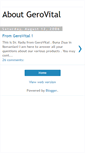 Mobile Screenshot of aboutgerovital.blogspot.com