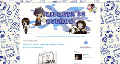 Desktop Screenshot of libretadesuenos.blogspot.com