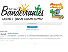 Tablet Screenshot of missaobandeirantes.blogspot.com