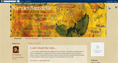 Desktop Screenshot of barniesbaustelle.blogspot.com