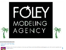 Tablet Screenshot of foleymodelingagency.blogspot.com