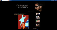 Desktop Screenshot of cristianismolibertario.blogspot.com