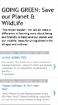 Mobile Screenshot of goinggreen-ideas.blogspot.com