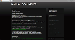 Desktop Screenshot of docmanual.blogspot.com