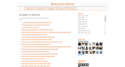 Desktop Screenshot of kerudungmanis.blogspot.com
