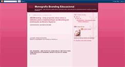 Desktop Screenshot of monografiabrandingeducacional.blogspot.com