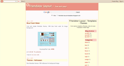 Desktop Screenshot of friendster-layout-templates.blogspot.com