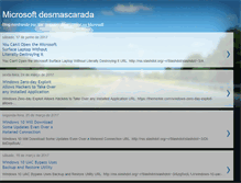 Tablet Screenshot of microsoftdesmascarada.blogspot.com