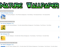 Tablet Screenshot of nature-desktop.blogspot.com