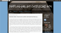 Desktop Screenshot of dumplinggirlandcheesecakeboy.blogspot.com