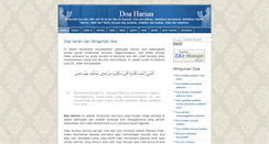 Desktop Screenshot of doaharian.blogspot.com