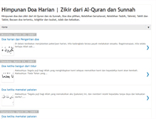 Tablet Screenshot of doaharian.blogspot.com