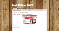 Desktop Screenshot of install-script.blogspot.com