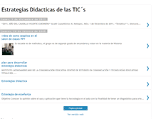 Tablet Screenshot of estrategiasdidacticasdelastics.blogspot.com