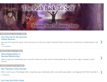 Tablet Screenshot of narcissism-free.blogspot.com