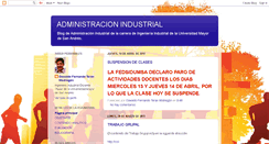 Desktop Screenshot of administracionindustrial-umsa.blogspot.com