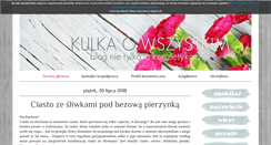 Desktop Screenshot of kulkaowszystkim.blogspot.com