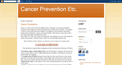 Desktop Screenshot of canceretcetera.blogspot.com