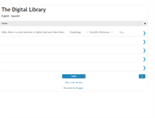 Tablet Screenshot of lalibreriadigital.blogspot.com