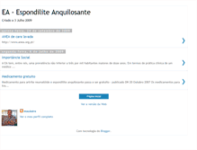 Tablet Screenshot of ea-espondiliteanquilosante.blogspot.com