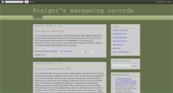 Desktop Screenshot of kreiger-wargaming.blogspot.com