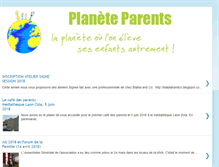 Tablet Screenshot of planeteparents.blogspot.com