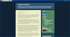 Desktop Screenshot of elephantgetaway.blogspot.com