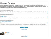 Tablet Screenshot of elephantgetaway.blogspot.com