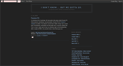 Desktop Screenshot of butwegottago.blogspot.com