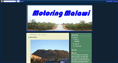 Desktop Screenshot of motoringmalawi.blogspot.com