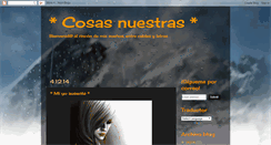 Desktop Screenshot of cosasnuestas.blogspot.com